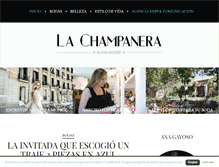 Tablet Screenshot of lachampanera.es